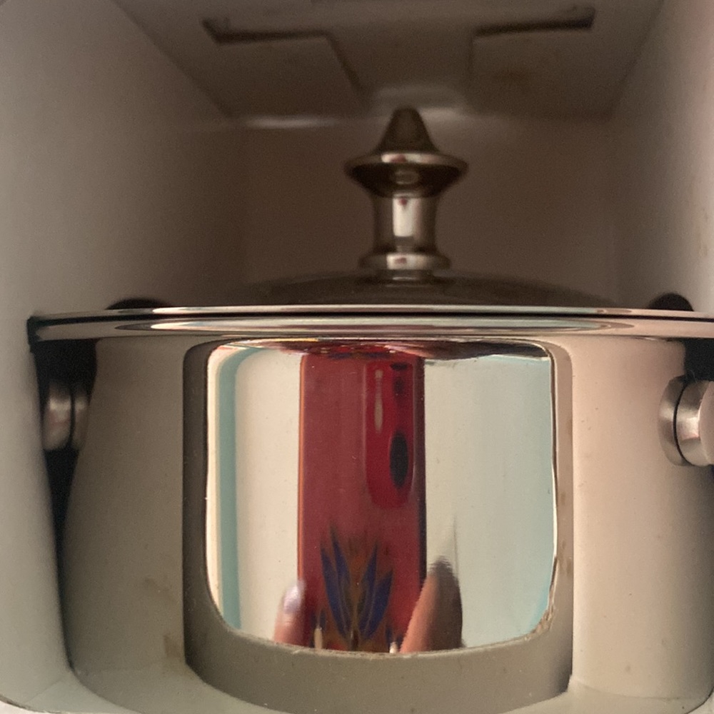 Two Cuisinart mini Dutch oven servers